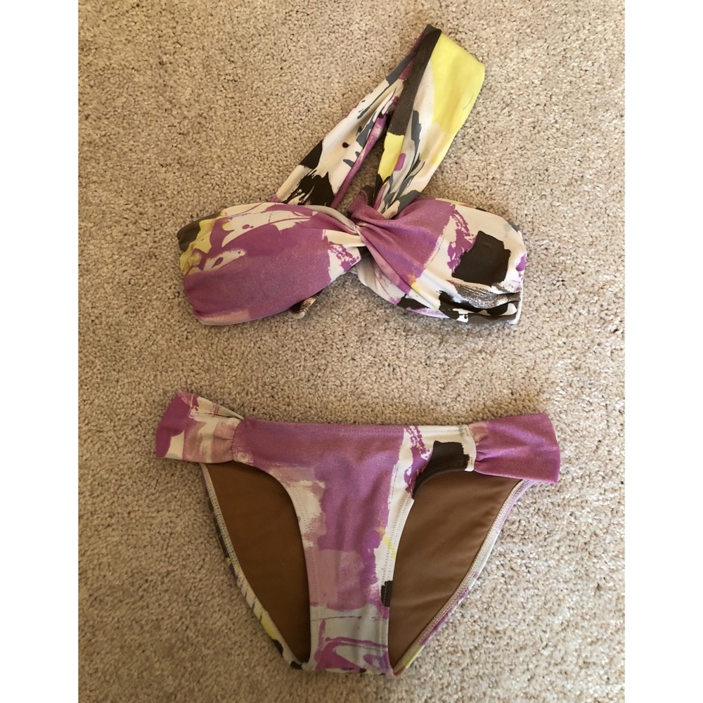 Victoria’s Secret One shoulder bikini Small